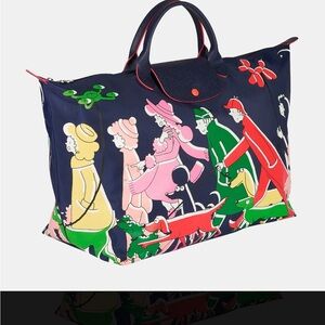 Longchamp x Clo’e Floirat collaboration tote